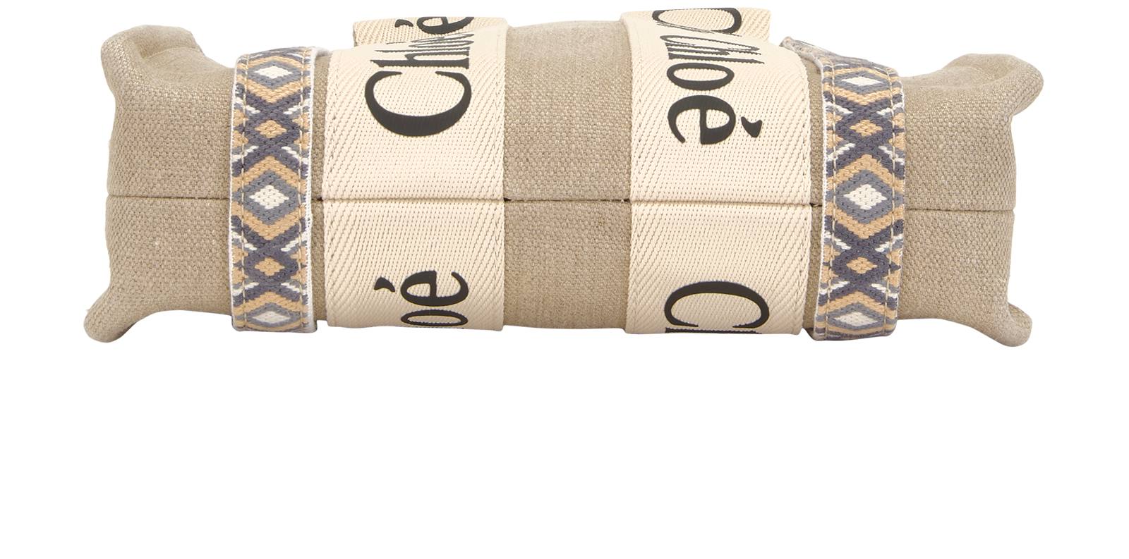 Small Woody, &pound;450, Handbags, Beige, Canvas, Top view